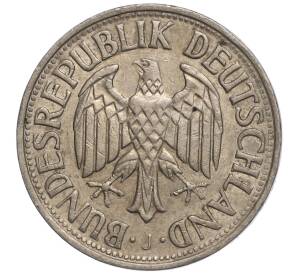 1 марка 1969 года J Западная Германия (ФРГ) — Фото №2