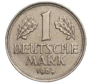 1 марка 1969 года J Западная Германия (ФРГ) — Фото №1