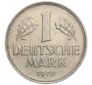 1 марка 1970 года G Западная Германия (ФРГ) — Фото №1