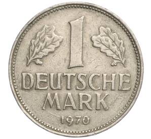 1 марка 1970 года G Западная Германия (ФРГ) — Фото №1