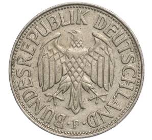 1 марка 1970 года F Западная Германия (ФРГ) — Фото №2