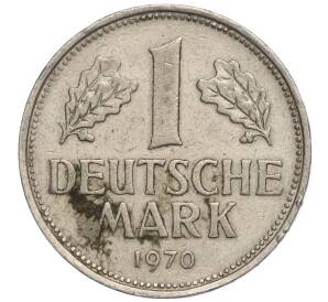 1 марка 1970 года D Западная Германия (ФРГ) — Фото №1