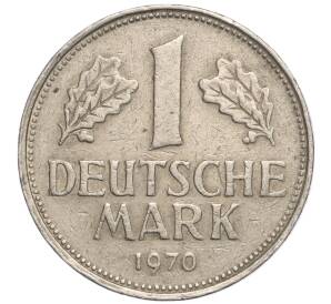 1 марка 1970 года F Западная Германия (ФРГ) — Фото №1