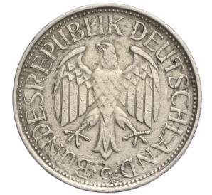 1 марка 1971 года G Западная Германия (ФРГ) — Фото №2