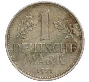 1 марка 1971 года D Западная Германия (ФРГ) — Фото №1