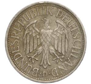 1 марка 1971 года D Западная Германия (ФРГ) — Фото №2