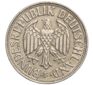 1 марка 1971 года F Западная Германия (ФРГ) — Фото №2