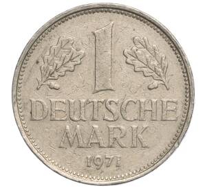 1 марка 1971 года D Западная Германия (ФРГ) — Фото №1