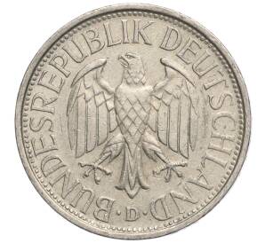1 марка 1971 года D Западная Германия (ФРГ) — Фото №2