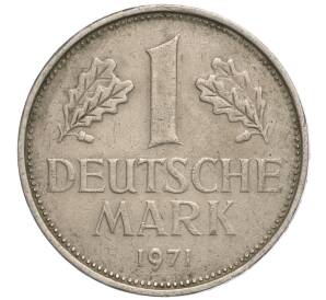 1 марка 1971 года F Западная Германия (ФРГ) — Фото №1