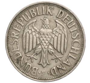 1 марка 1971 года F Западная Германия (ФРГ) — Фото №2