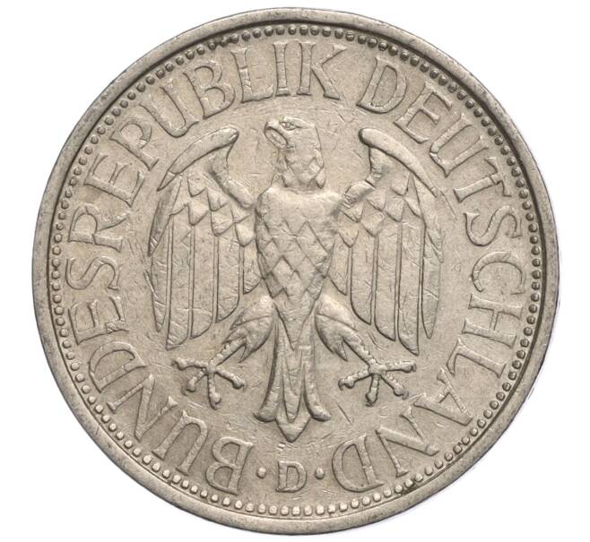 Монета 1 марка 1971 года D Западная Германия (ФРГ) (Артикул M2-69745)