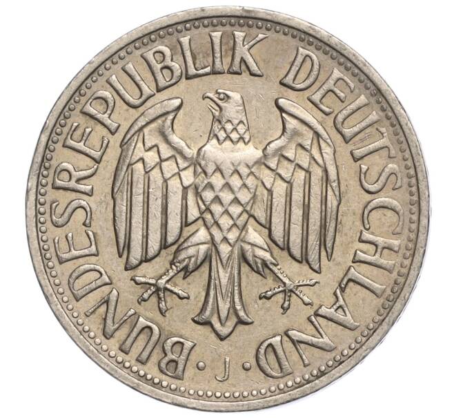 Монета 1 марка 1972 года J Западная Германия (ФРГ) (Артикул M2-69746)