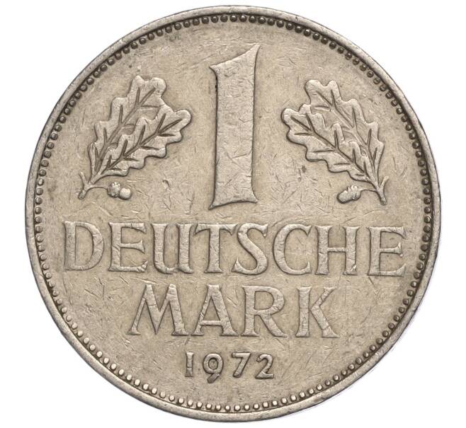 Монета 1 марка 1972 года J Западная Германия (ФРГ) (Артикул M2-69752)