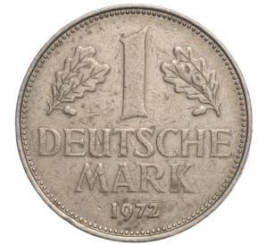 1 марка 1972 года G Западная Германия (ФРГ)