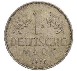 1 марка 1973 года J Западная Германия (ФРГ)