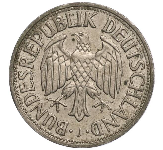 Монета 1 марка 1973 года J Западная Германия (ФРГ) (Артикул M2-69757)