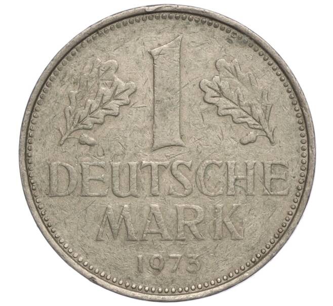 Монета 1 марка 1973 года F Западная Германия (ФРГ) (Артикул M2-69760)