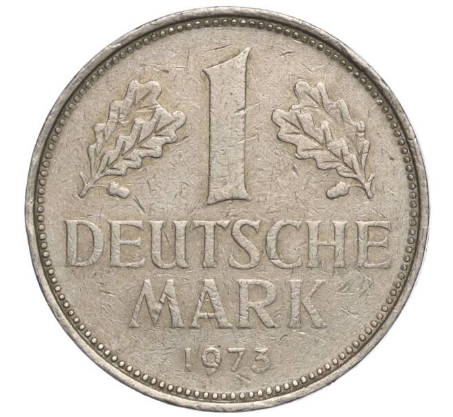Монета 1 марка 1973 года F Западная Германия (ФРГ) (Артикул M2-69768)