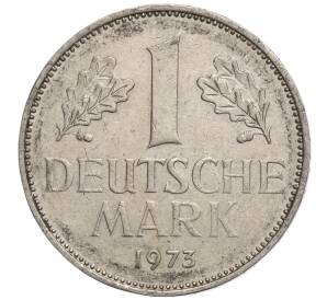 1 марка 1973 года J Западная Германия (ФРГ)