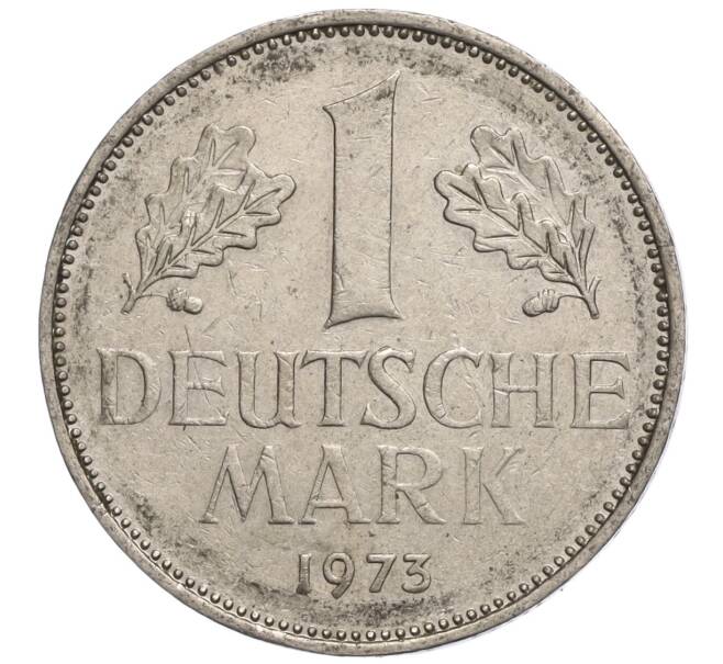 Монета 1 марка 1973 года J Западная Германия (ФРГ) (Артикул M2-69771)