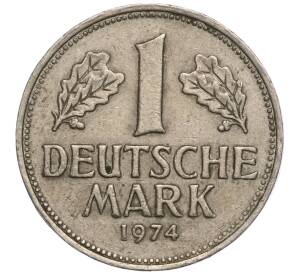 1 марка 1974 года J Западная Германия (ФРГ) — Фото №1