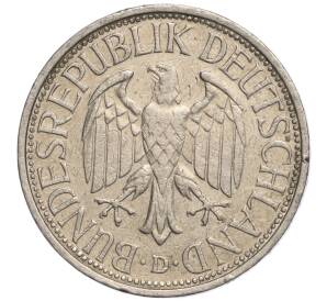 1 марка 1974 года D Западная Германия (ФРГ) — Фото №2