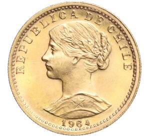 20 песо (2 кондора) 1964 года Чили