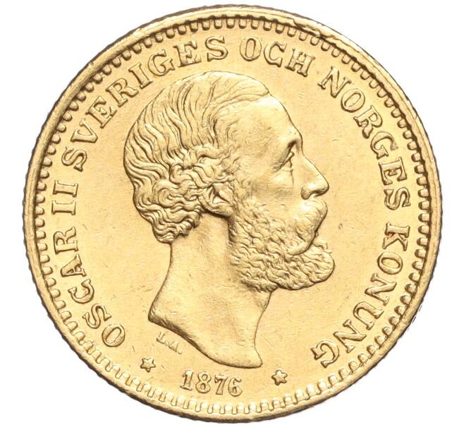 Монета 10 крон 1876 года Швеция (Артикул M2-69804)