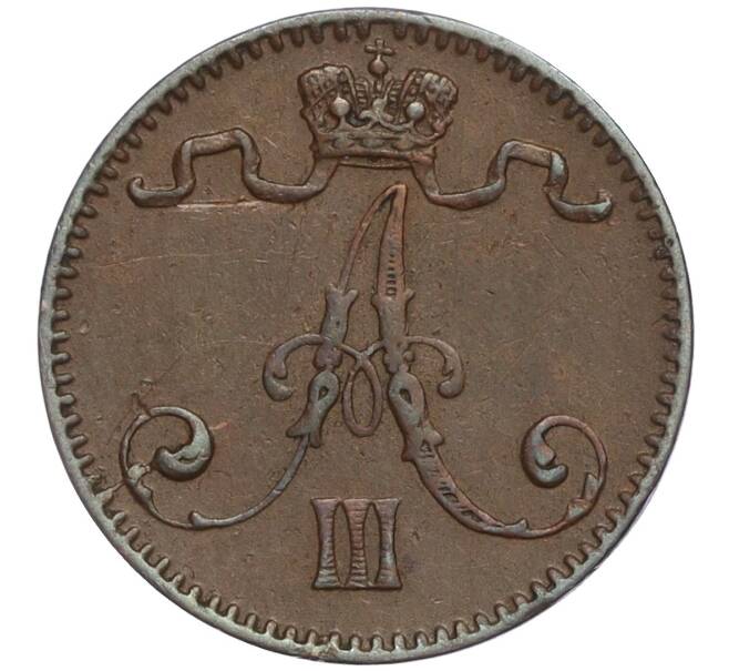 Монета 1 пенни 1894 года Русская Финляндия (Артикул: M1-57941) — Фото №2