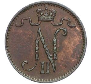 1 пенни 1898 года Русская Финляндия — Фото №2