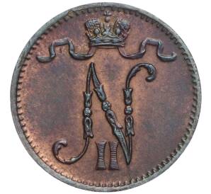 1 пенни 1901 года Русская Финляндия — Фото №2