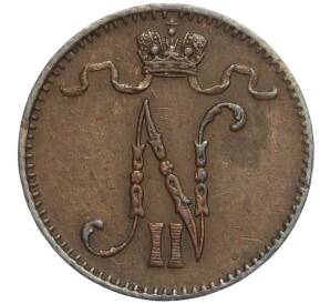 1 пенни 1903 года Русская Финляндия — Фото №2