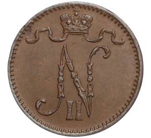 1 пенни 1911 года Русская Финляндия — Фото №2