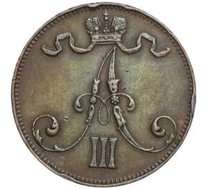 5 пенни 1888 года Русская Финляндия — Фото №2