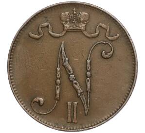 5 пенни 1910 года Русская Финляндия — Фото №2