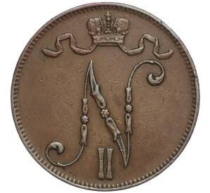 5 пенни 1912 года Русская Финляндия — Фото №2