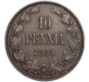 10 пенни 1899 года Русская Финляндия — Фото №1