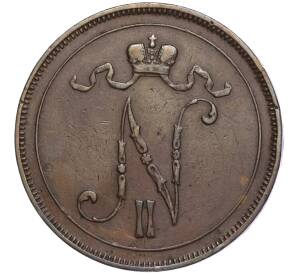 10 пенни 1899 года Русская Финляндия — Фото №2
