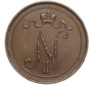 10 пенни 1913 года Русская Финляндия — Фото №2