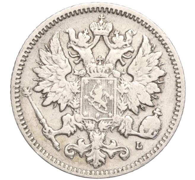 Монета 25 пенни 1889 года Русская Финляндия (Артикул M1-58026)