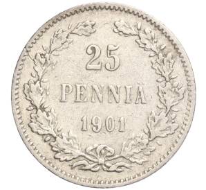 25 пенни 1901 года Русская Финляндия — Фото №1