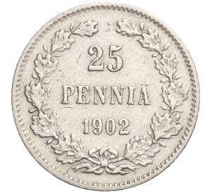 25 пенни 1902 года Русская Финляндия — Фото №1