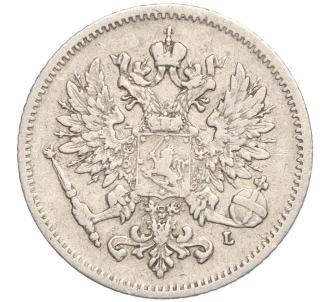 Монета 25 пенни 1907 года Русская Финляндия (Артикул M1-58036)
