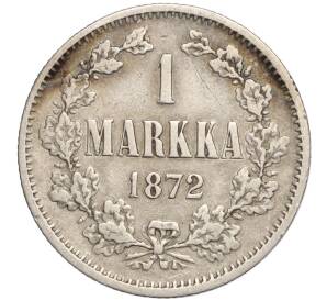 1 марка 1872 года Русская Финляндия — Фото №1