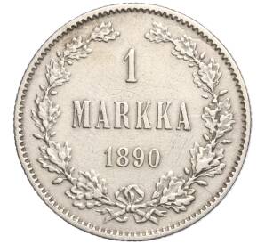 1 марка 1890 года Русская Финляндия — Фото №1
