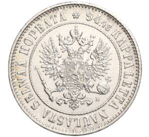 1 марка 1908 года Русская Финляндия — Фото №2