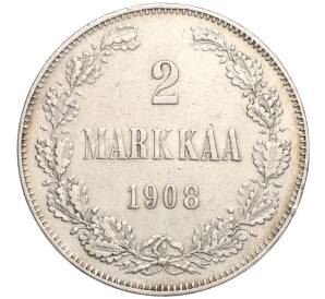 2 марки 1908 года Русская Финляндия — Фото №1