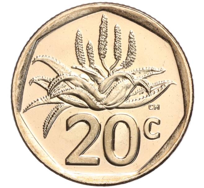 Монета 20 центов 2023 года ЮАР (Артикул: M2-69815) — Фото №1