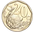 Монета 20 центов 2021 года ЮАР (Артикул M2-69818)
